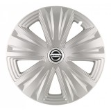 Set 4 capace roti pentru Nissan model Glory Gray, R14