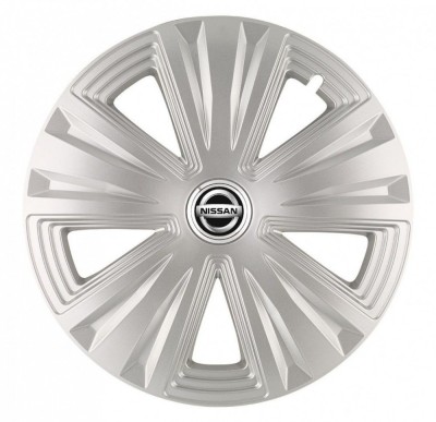 Set 4 capace roti pentru Nissan model Glory Gray, R14 foto