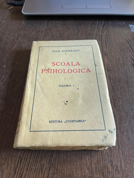 Ioan Nisipeanu Scoala psihologica volumul I