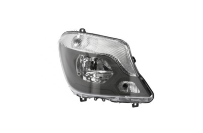 Far Mercedes Sprinter 210-519, 10.2013-06.2018, montare fata, dreapta, cu lumina de zi; H7+H7+PY21W+W21W+W5W; electric; cu motor; halogen, AYFAR foto