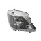 Far Mercedes Sprinter 210-519, 10.2013-06.2018, montare fata, dreapta, cu lumina de zi; H7+H7+PY21W+W21W+W5W; electric; cu motor; halogen, AYFAR