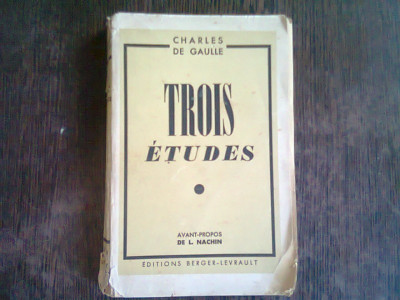 TROIS ETUDES - CHARLES DE GAULLE foto