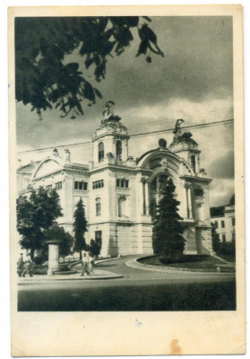 AD 885 C. P. VECHE - CLUJ - TEATRUL NATIONAL - RPR - CIRCULATA BIXAD -OAS foto