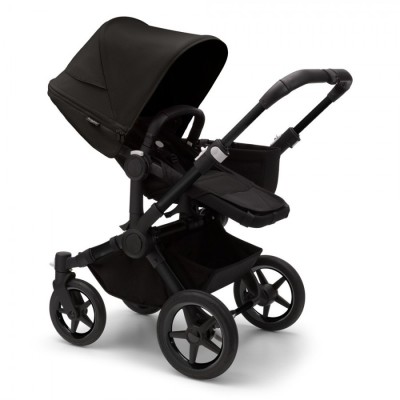 Carucior Bugaboo Donkey 5 Mono Black Midnight Black foto