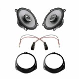 Pachet difuzoare auto Hertz Uno dedicat usi spate Fiat Punto 2005-2018, RMS 40W