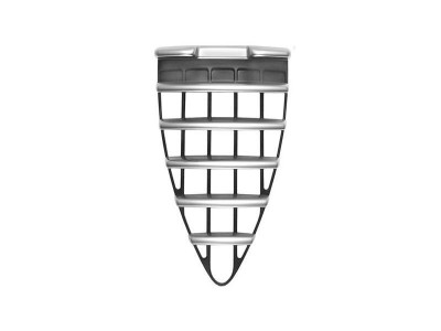 Grila radiator Alfa Romeo 147 (937), 10.2000-10.2004, crom/negru, 46556597, 140405 foto