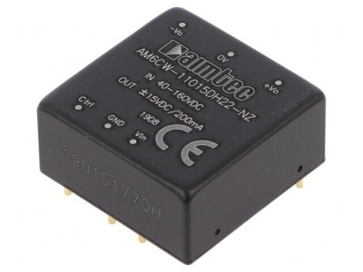Convertor DC/DC 6W 40-160V Input 15VDC Output foto