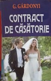 CONTRACT DE CASATORIE-G. GARDONYI