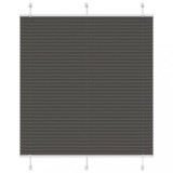 vidaXL Jaluzea plisată negru 120x150 cm Lățime țesătură 119,4 cm