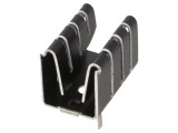 Radiator negru extrudat TO220 16x12.7x12.7mm