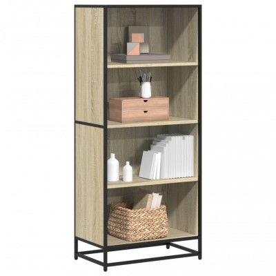 vidaXL Bibliotecă, stejar sonoma, 60x35x139 cm, lemn prelucrat 3300841 foto