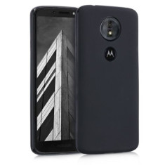 Husa pentru Motorola Moto G6 Play, Silicon, Negru, 44621.47