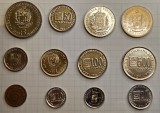 Lot, set Venezuela, 11 monede diferite, 12 in total, calitate buna