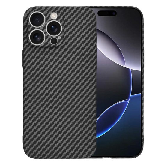 Husa pentru iPhone 16 Pro Max - Techsuit Carbonite FiberShell - Black