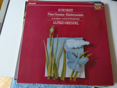 Piano sonatas- Schubert, Brendel, vinil foto