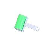 Rola pentru curatarea parului de animale Nuxie, cu gel, reutilizabil, verde, Oem
