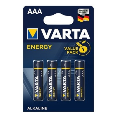 BATERIE ALCALINA LR03 BLISTER 4 BUC VARTA ENE - BAT0231 foto