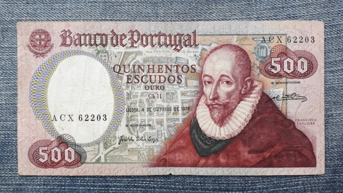 500 Escudos 1979 Portugalia / seria 62203