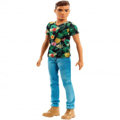 Papusa Mattel Barbie Fashionistas - Ken in blugi 15 foto