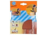 Șmirghel Granularitate 80 &Oslash;125mm Set 5 Bucăți