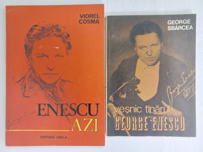 ENESCU AZI- VIOREL COSMA+ VESNIC TANARUL GEORGE ENESCU- GEORGE SBARCEA+ PLIANT foto