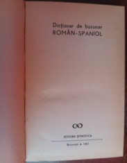 myh 17 - Farii - Munteanu - Dictionar de buzunar roman-spaniol - editia 1967