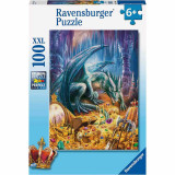 Cumpara ieftin Puzzle Comoara Dragonilor, 100 Piese, Ravensburger