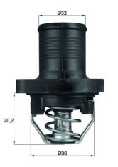 MAHLE TI 47 89 termostat,lichid racire