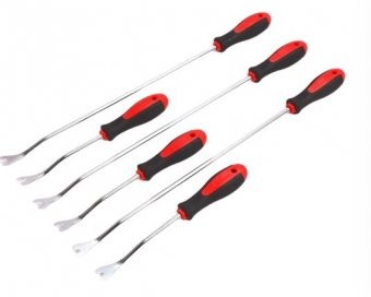 Leviere extractoare ornamente tapitarie auto ,dalti extractoare 6 piese foto