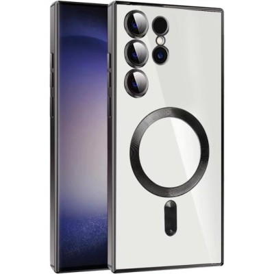 Husa pentru Samsung Galaxy S23 Ultra de 6,8 inci, ALC MOBILE Husa pentru telefon mobil cu protectie pentru camera, compatibila cu husa de protectie Ma foto