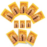 Cumpara ieftin Set 11 Carnete Buzunar Drum Luminos 10+1, 100 Foi Albe, 5x8cm, Soapta Stelelor