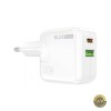 Incarcator Retea BLUE Power BC111A 30W 3A 1 x USB-A - 1 x USB-C Alb