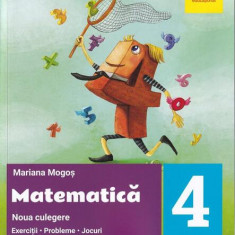 Noua culegere de matematică pentru clasa a IV-a. Exerciţii, probleme, jocuri - Paperback brosat - Mariana Mogoş - Art Klett