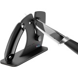 Dispozitiv Profesional Manual pentru Ascutit Cutite, Sofia CONCEPT&reg;, Otel Tungsten, Anti Alunecare, Negru