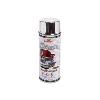 Spray Vopsea Profesional Champion 400ml Crom Argintiu foto