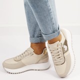 Cumpara ieftin Sneakers bej casual 9147 M5