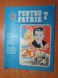 Pentru patrie iulie 1985-20 de ani de cand ceausescu este coducatorul tarii