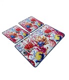 Set 3 Covorase baie Under, 60 x 100 cm, 50 x 60 cm, Antiderapant, Multicolor