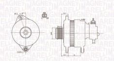 MAGNETI MARELLI 063731900010 Generator / Alternator