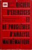 Recueil d&#039;exercices et de problemes d&#039;analyse mathematique &ndash; G. Baranenkov