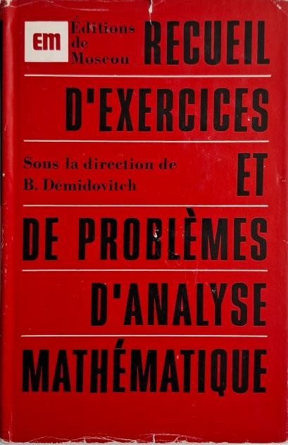 Recueil d&#039;exercices et de problemes d&#039;analyse mathematique &ndash; G. Baranenkov