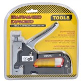 Capsator Metalic Visking, Profesional, Set 300 Cuie, Argintiu-și Negru