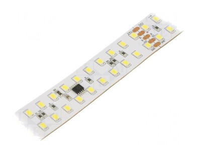 Bandă LED alb rece 24V 240 LED/m 20mm PCB 120&amp;deg; foto