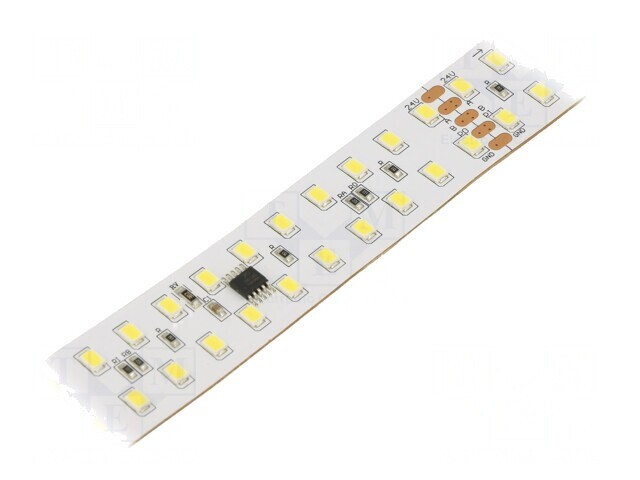 Bandă LED alb rece 24V 240 LED/m 20mm PCB 120&deg;
