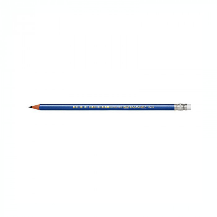 Creion flexibil HB cu radiera Bic Evolution Triangle 8357, 2436