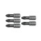 Set 5 biti profesionali Yato 1 4 , 25mm, cap PZ2, HRC 58-62, realizat din otel forjat, cu acoperire anticoroziva