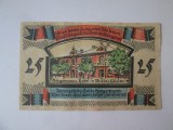 Germania notgeld 25 Pfennig 1920 Stegemanns-Hotel Wildeshausen