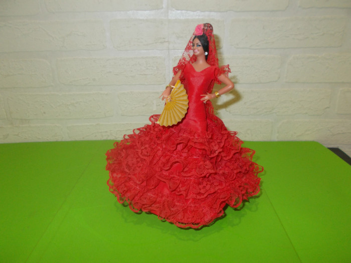 PAPUSA spaniola de COLECTIE marca MARIN CHICLANA , dansatoare de FLAMENCO (5)