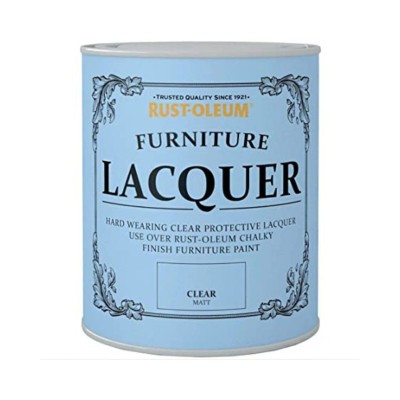 Lac Chalky Finish Furniture Transparent Mat 750 ml foto