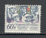 Cehoslovacia.1979 10 ani Constitutia Federativa XC.531, Nestampilat